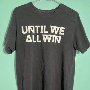 Nike Men’s T-Shirt Adult Medium Black Basketball Athletic